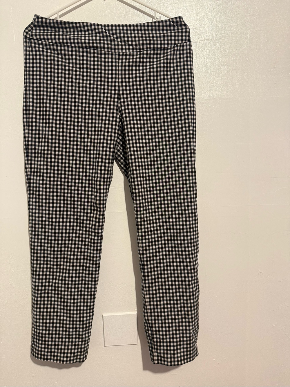 Zac & Rachel Black and White Gingham Kids Leggings